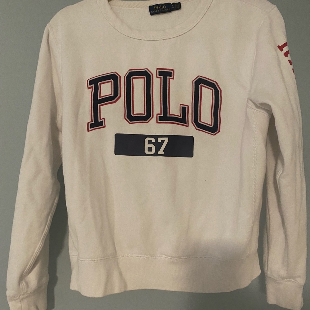 Polo/Ralph Lauren womens a crew sweatshirt